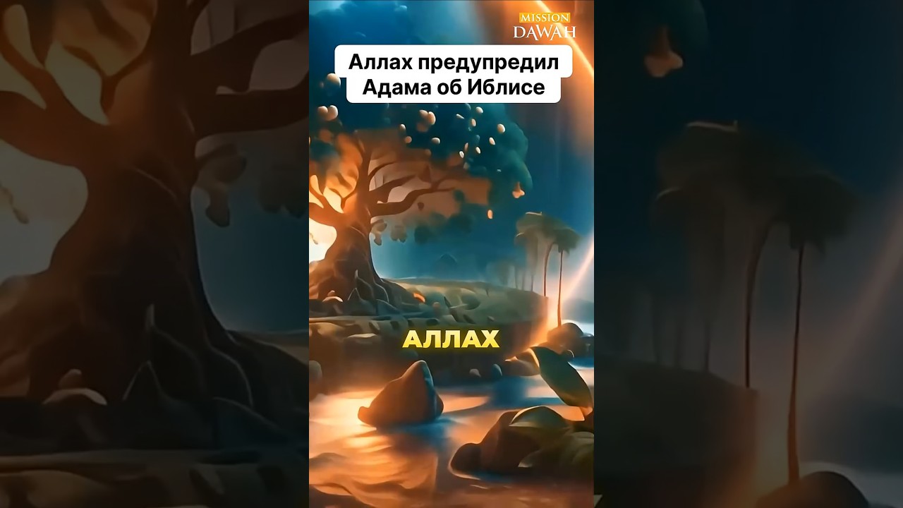 Как Аллах предупредил Адама об Иблисе | История Пророков - Набиль аль Авады