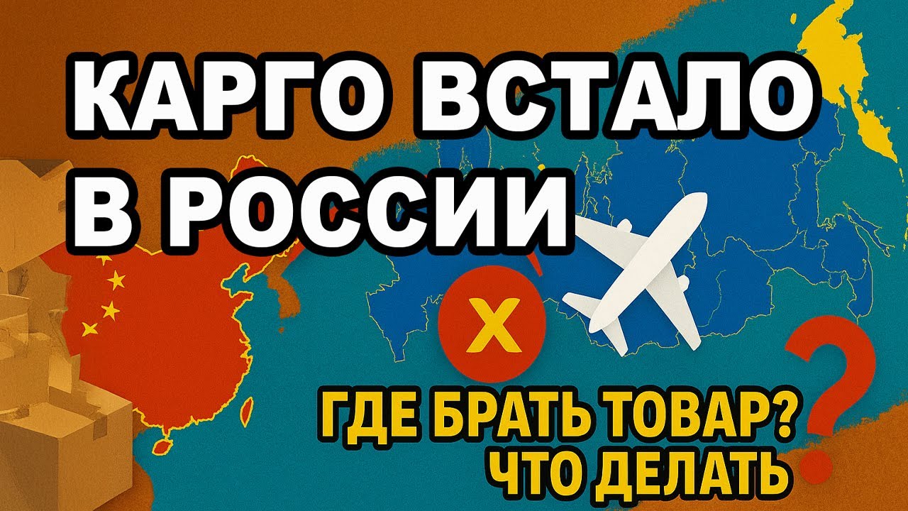Карго встало в РФ  Где брать товар и как быть?
