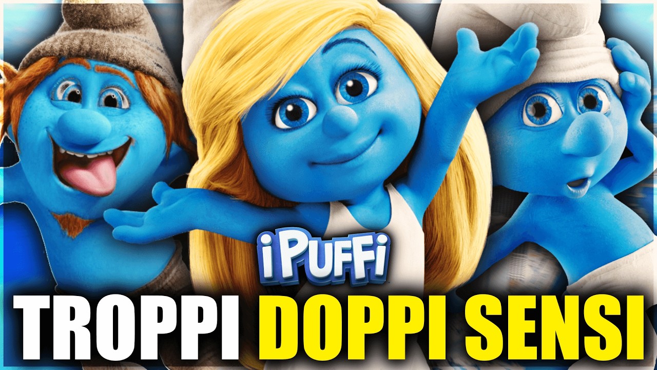i LIVE ACTION dei PUFFI erano… AMBIGUI