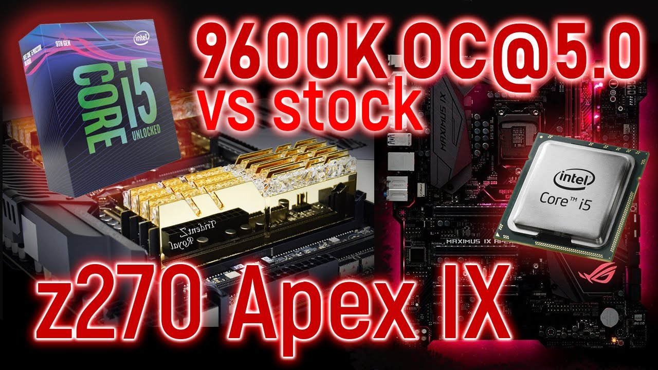 Святой разгон Intel Core i5 9600K: превосходя ожидания