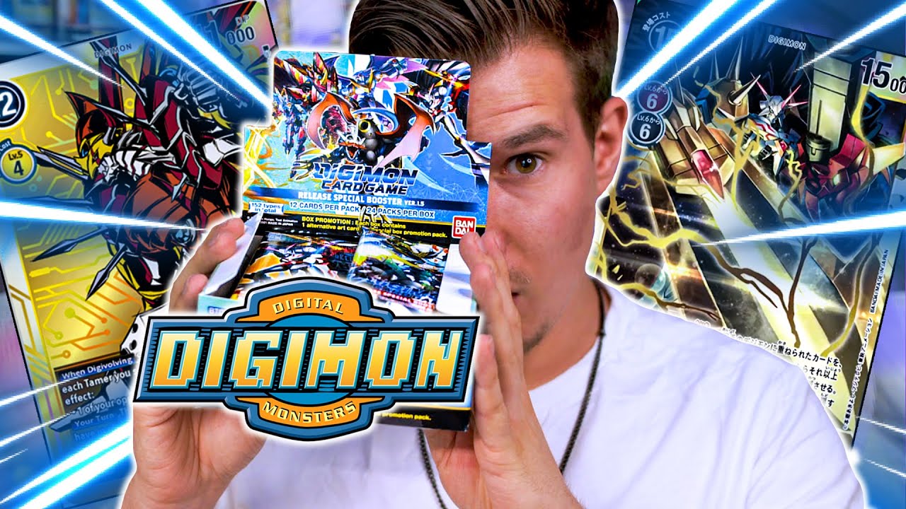 Wir öffnen ein KRASSES Digimon Booster Display 🔥😱 Opening