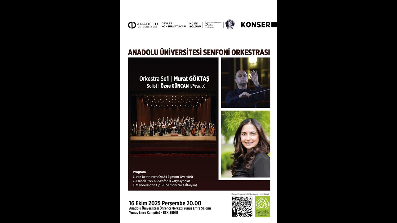 Anadolu Üniversitesi Senfoni Orkestrası Konser