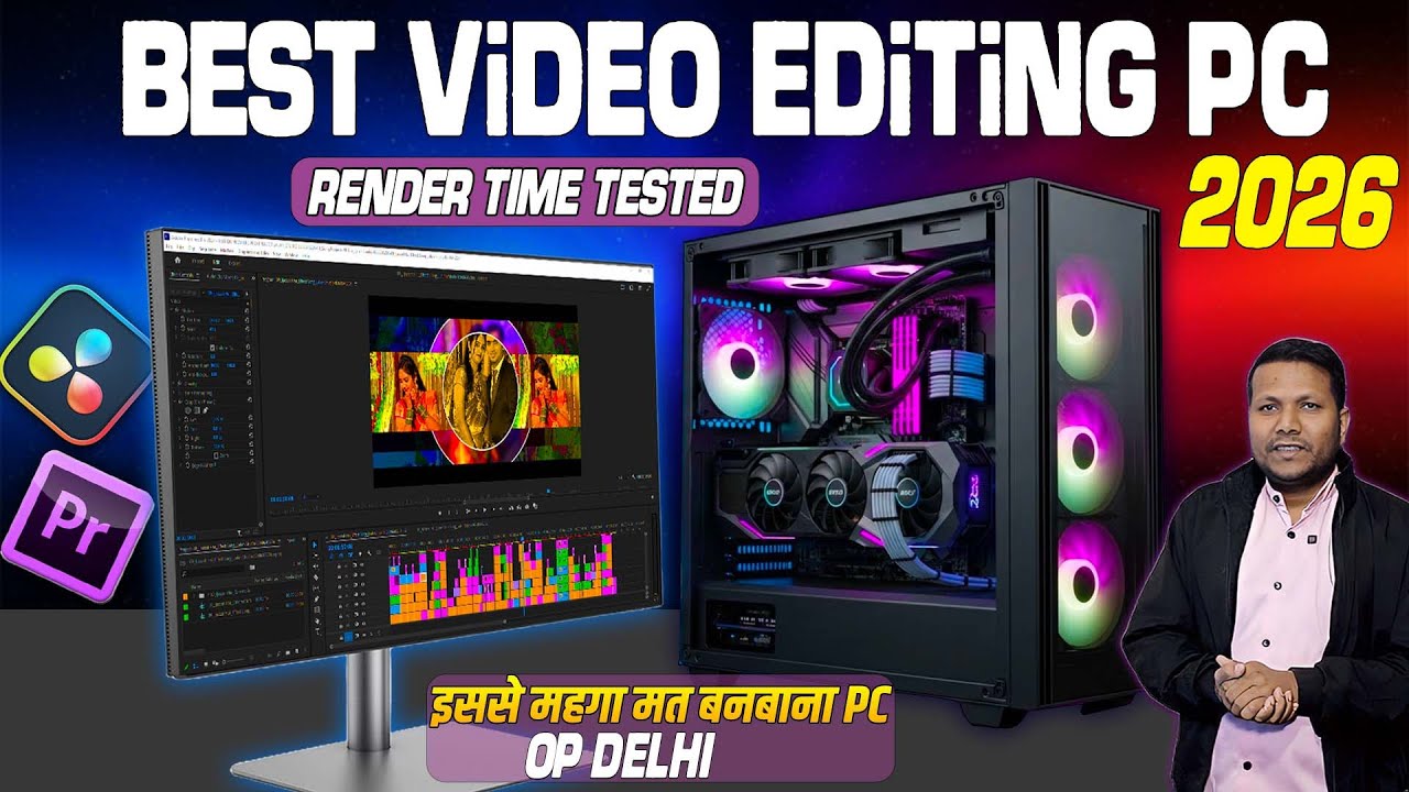 BEST 4K VIDEO EDITING PC BUILD | INTEL CORE ULTRA PC | VIDEO EDITING | MANOJ VIDEO MIXING