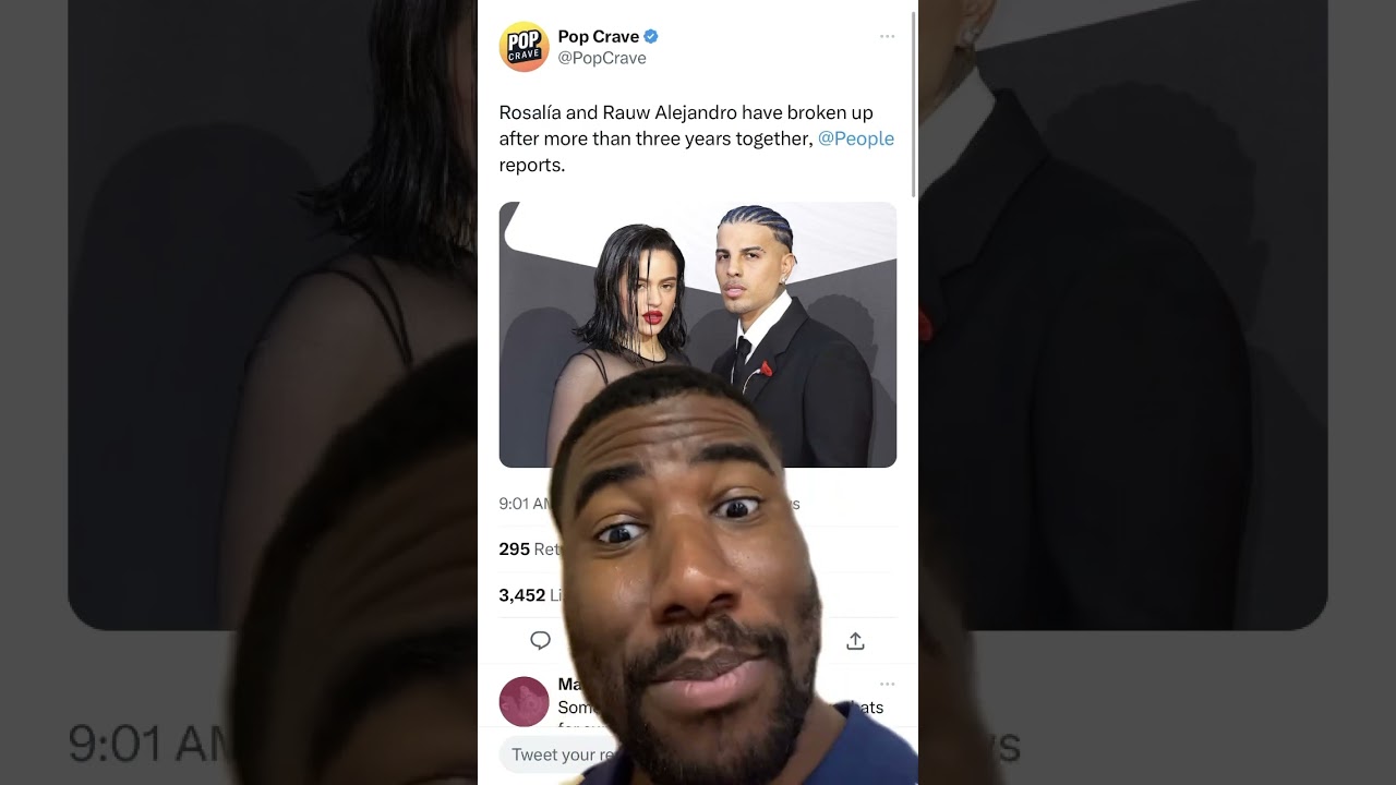 Rosalia and Rauw Alejandro BREAK UP?! #culturapop #culturapopular #react #stantwitter #musicnews