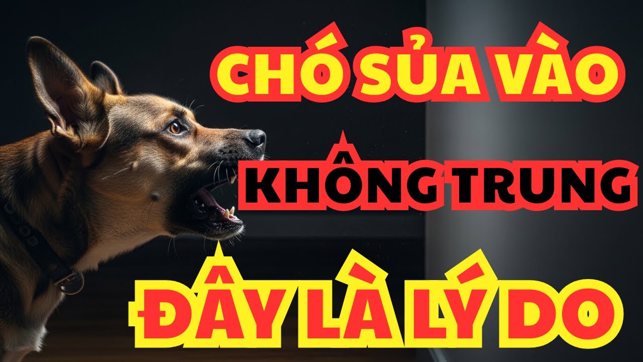Tại sao chó sủa vào không trung? Sự thật khiến bạn bất ngờ!