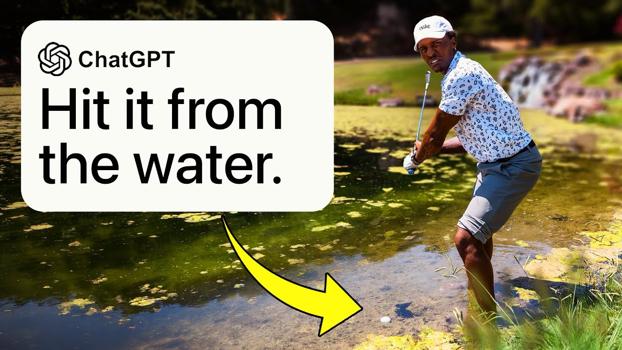 Golf But Chat GPT is My Caddie...