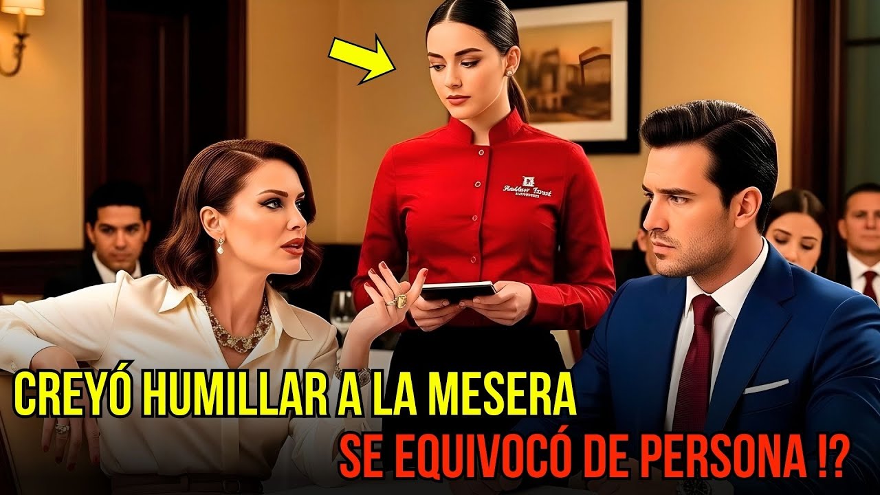 Pidió en árabe para humillar a la mesera… sin saber que era la ex del millonario