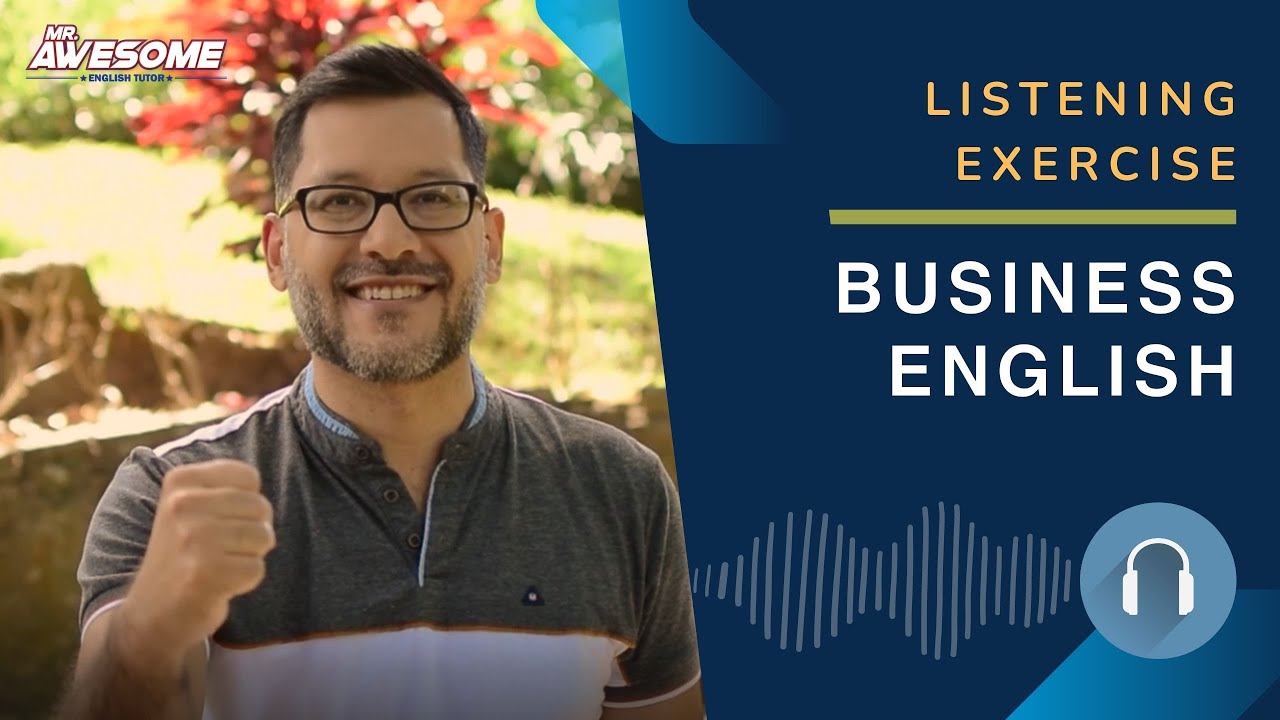 Business English exercise