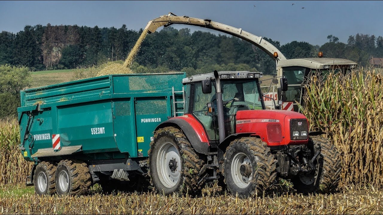Maisernte in Oberbayern 2018 TEIL 3 ||Claas|AGCO|Stetzl|Fliegl|Steyr|Pühringer||