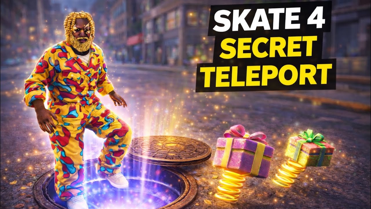 Skate . Has Secret Teleports, Rewards & Rip Points You Probably Missed 