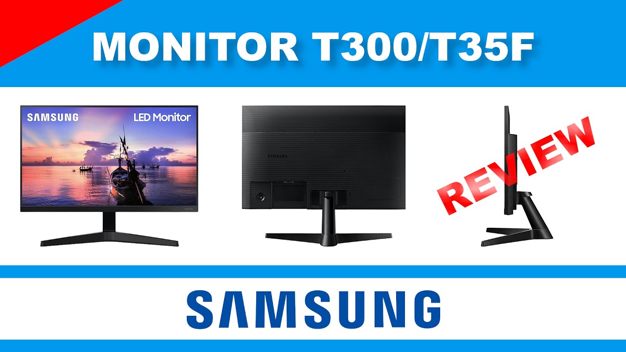 Monitor Samsung T350/T35F: Unboxing e Review