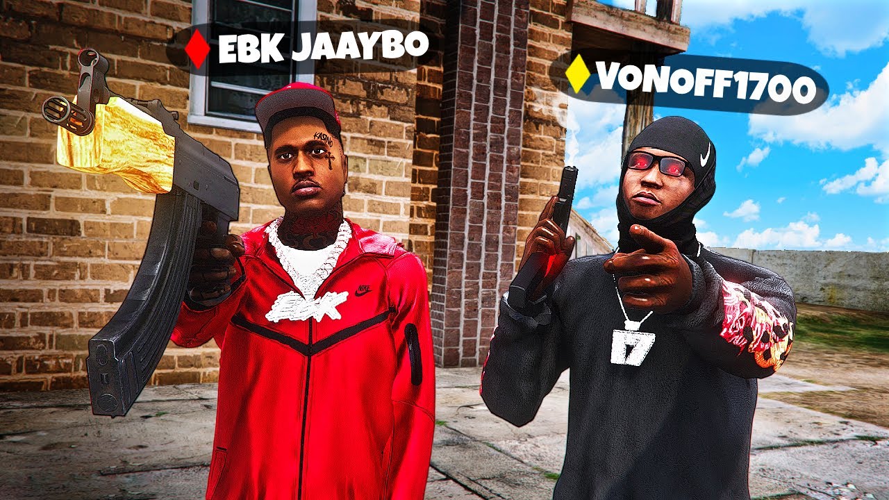 EBK JAAYBO and VONOFF1700 Takeover Chicago in GTA 5 RP..