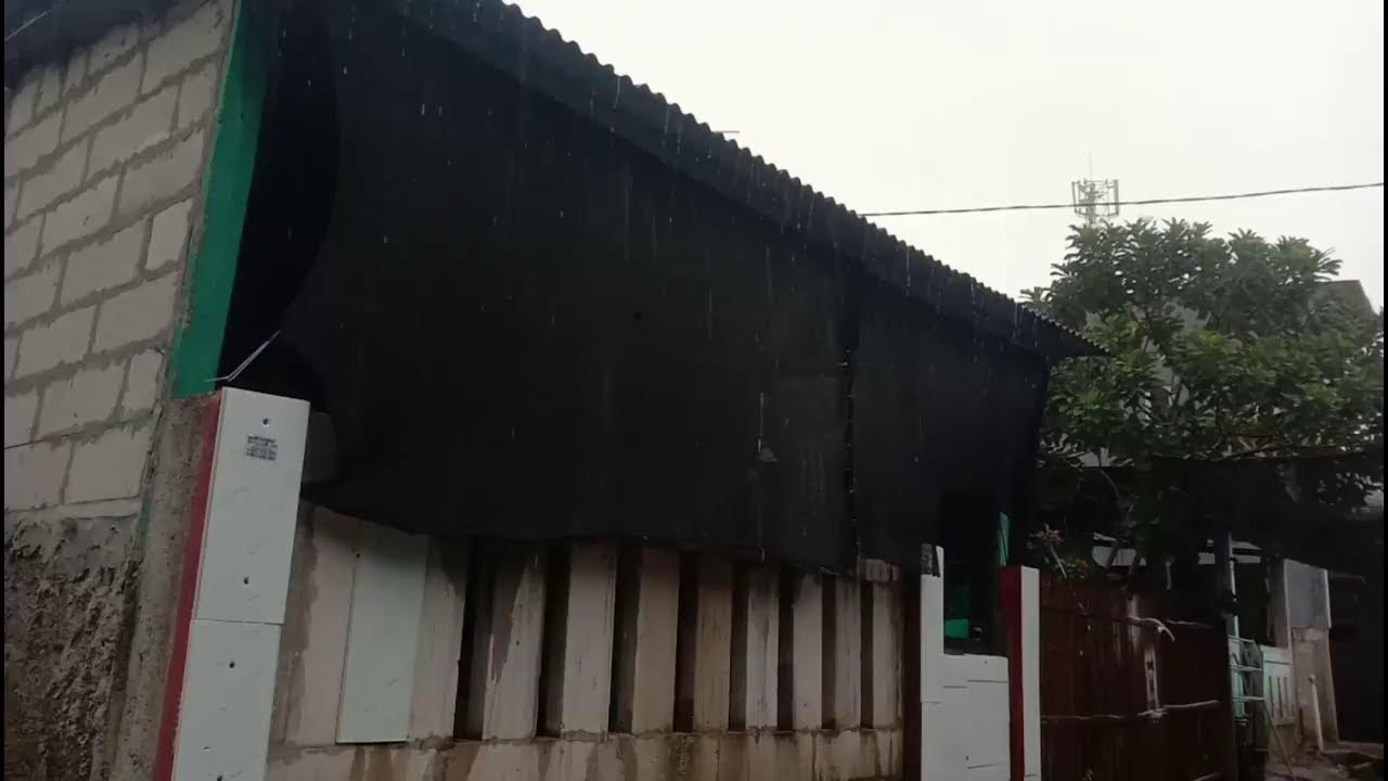 Hujan deras🌧️🌧️Relaxing white noise