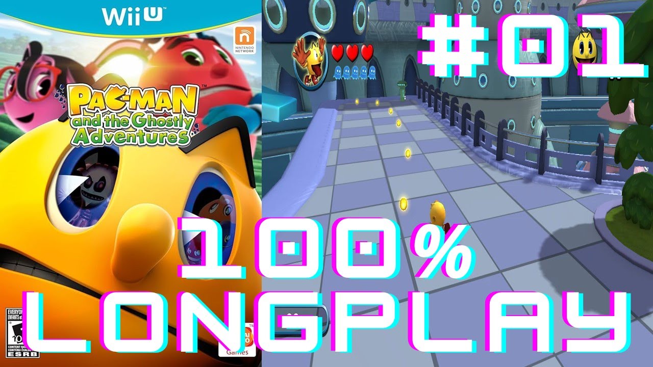 Wii U Longplay [03]: Pac-Man and the Ghostly Adventures 100% (World 1 All Fruit and Tokens)