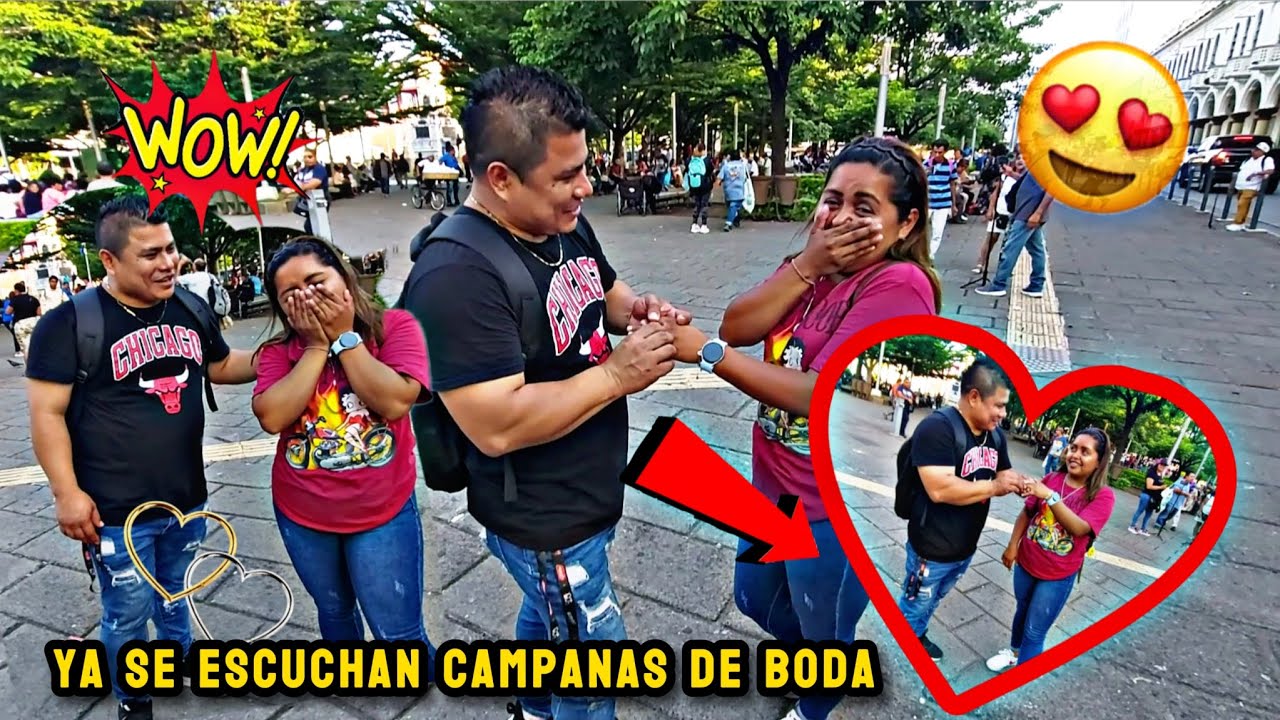 La pareja sensación de la Plaza Libertad 💑👫 // ¿Será que se casan? 💍