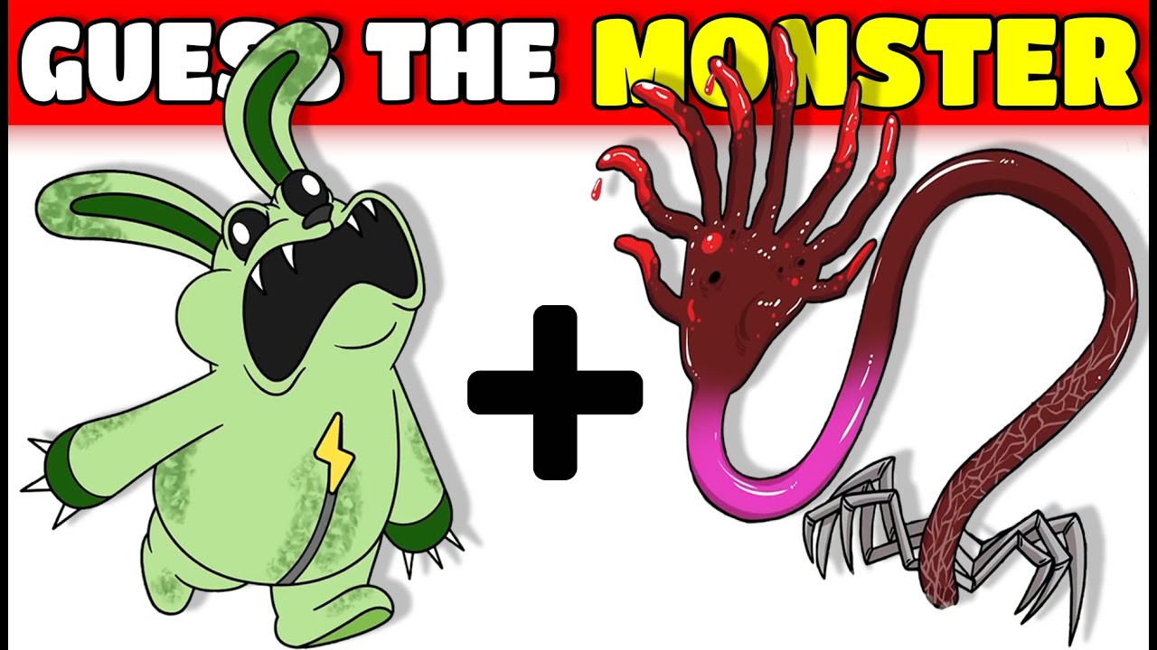 Guess the MONSTER by EMOJI & VOICE in Zoochosis Horror Game | Hoppy Hopscotch + Spider Hand 🐇🖐️