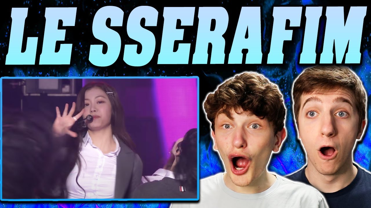 LE SSERAFIM - 'Blue Flame' Debut Showcase REACTION!!