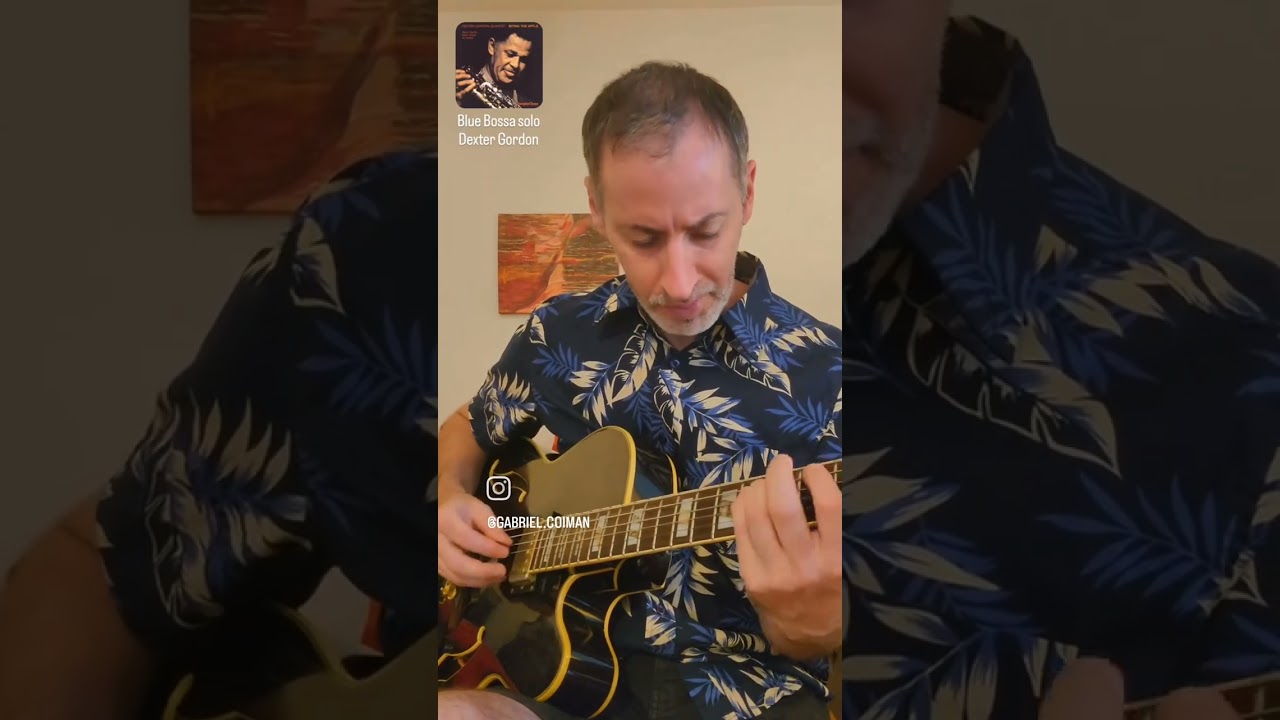 Blue Bossa - Dexter Gordon solo