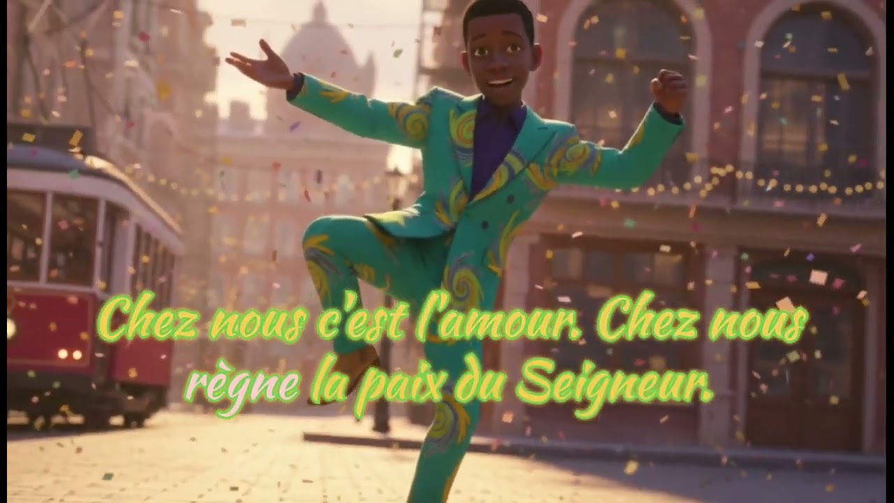 CHEZ NOUS C’EST LA JOIE | Afro Gospel Dansant de Paix