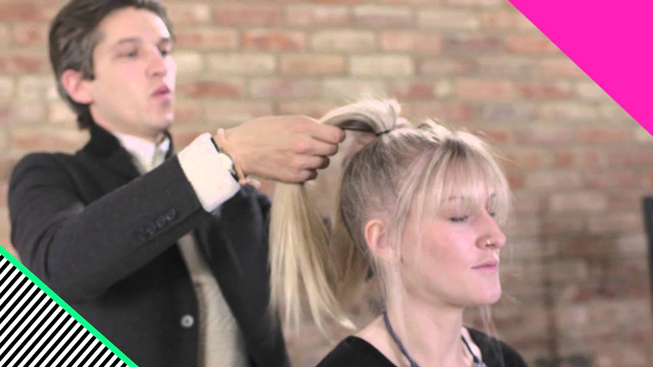 Sophia Webster x TONI&GUY: 70s Top Knot with Mark Hampton