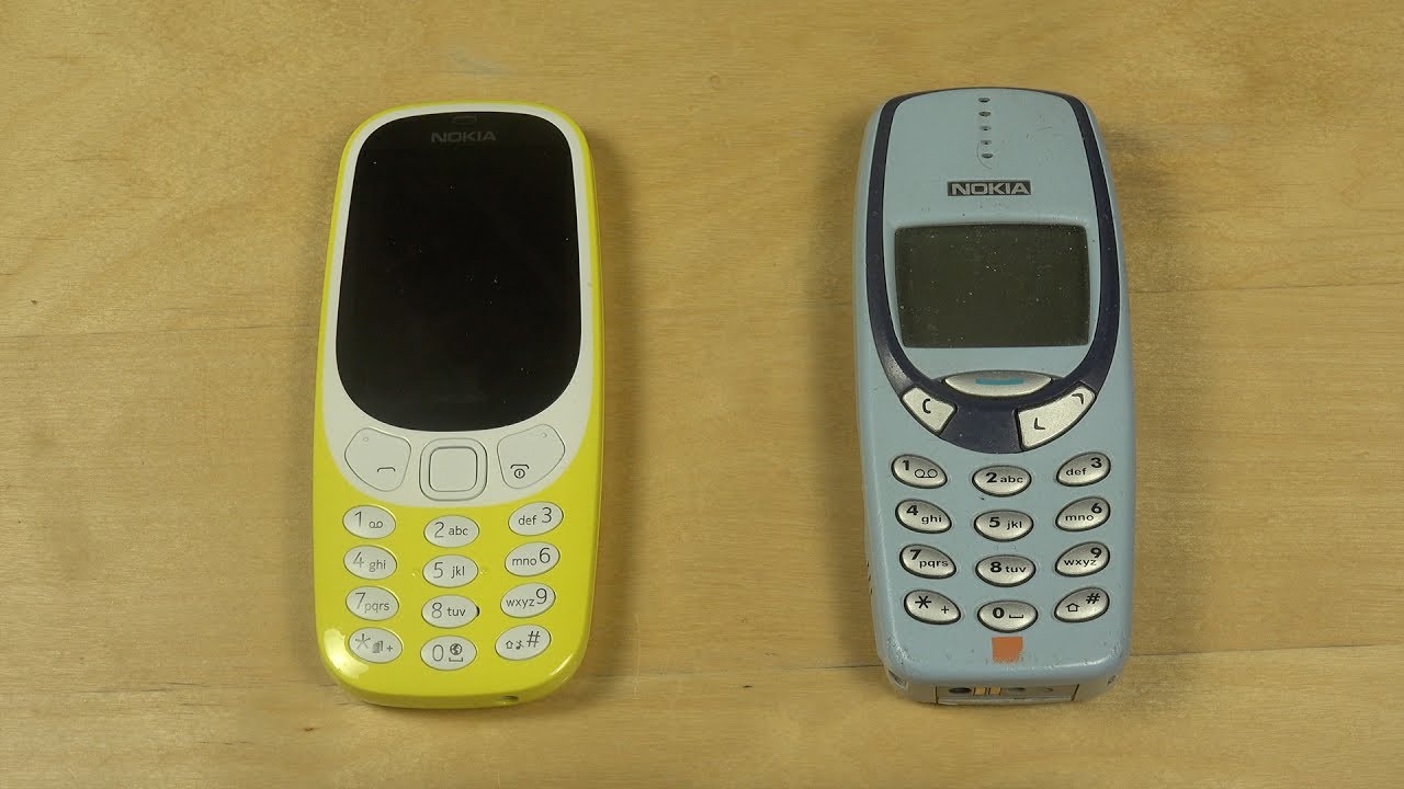 Nokia 3310 2017 vs. Old Nokia 3310 - Which Is Faster?