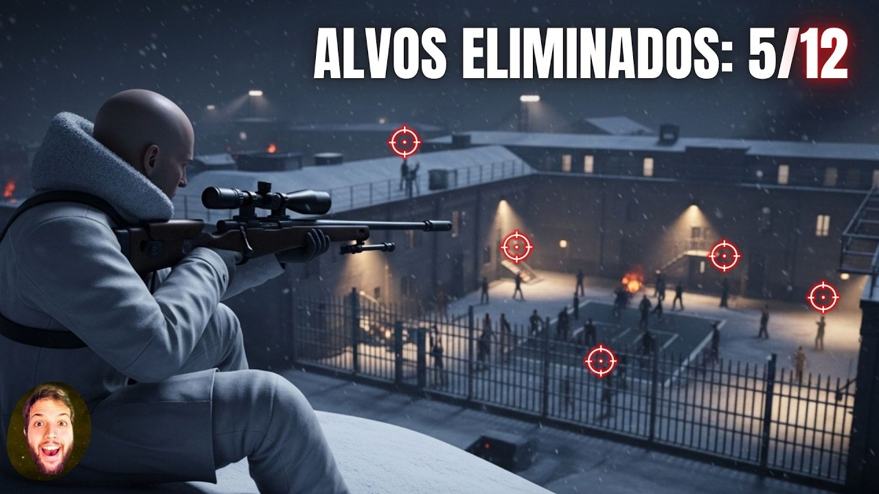 Preciso matar 12 alvos em 15 minutos SEM SER VISTO!