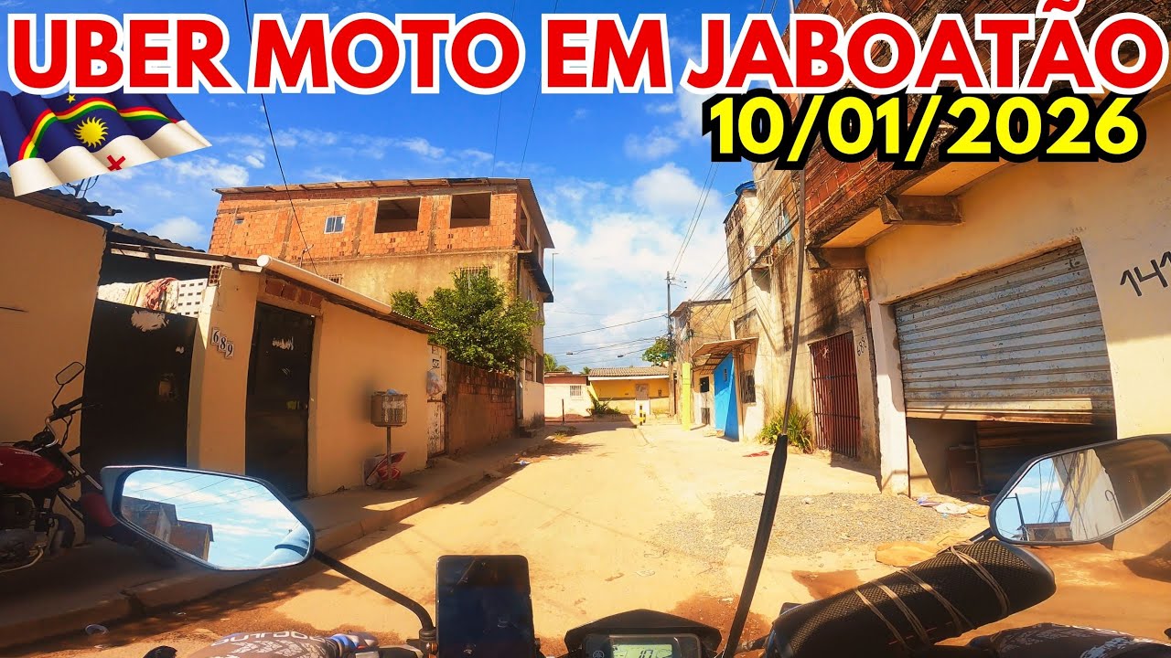 UBER MOTO EM JABOATÃO EM 10 DE JANEIRO DE 2026