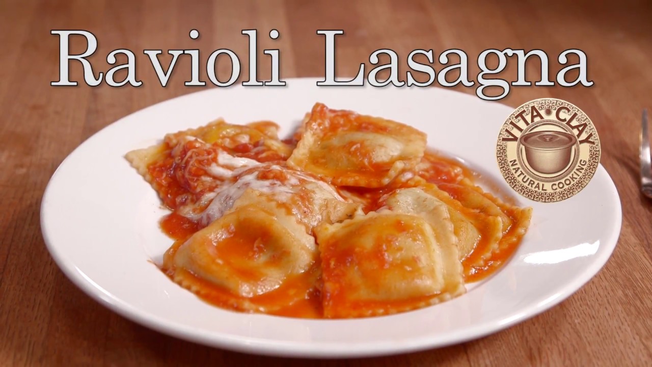 30 Minute Ravioli Lasagna with VitaClay