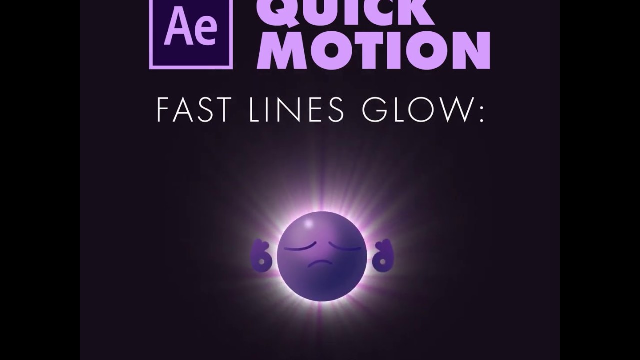 CREATE A FAST LINES GLOW EFFECT WITH DIRECTION CONTROLLER IN AFTER EFFECTS