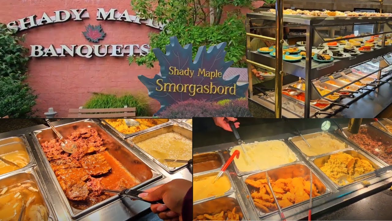 The LARGEST Buffet In AMERICA | Shady Maple Smorgasbord & Market | East Earl, PA