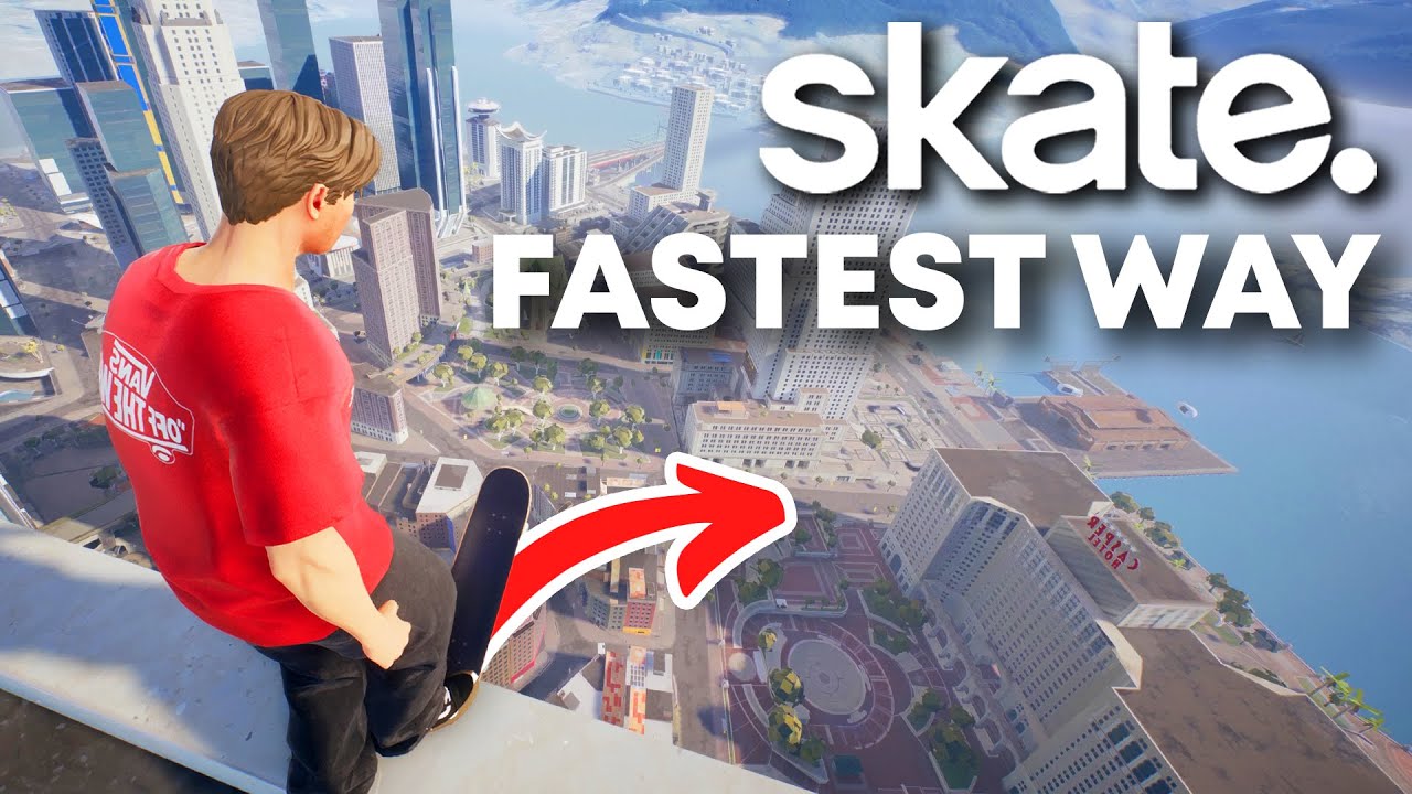 Unlimited Height Glitch – Get on Any Building in Skate.