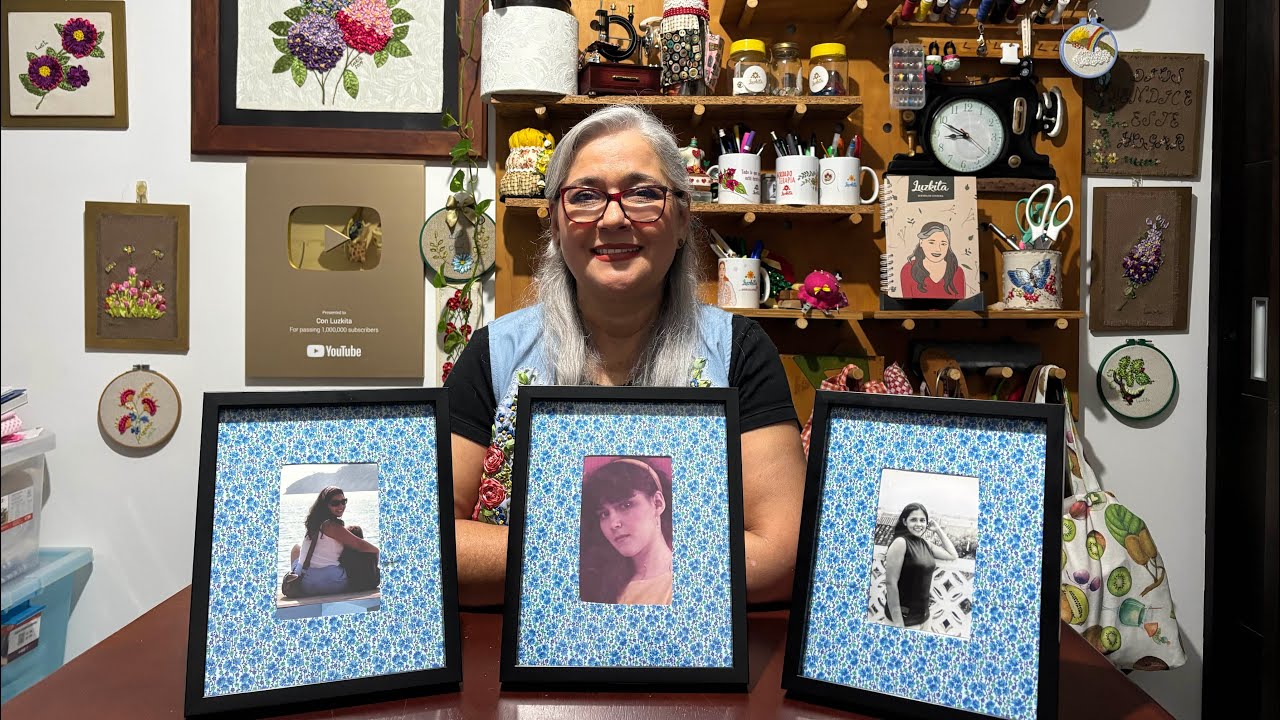 PORTARRETRATOS PERSONALIZADOS, Fácil rápido y útil/paso a paso con Luzkita