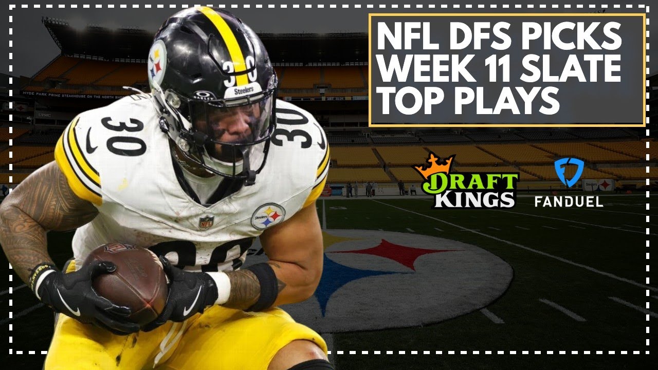 Выборы NFL DFS: 11-я неделя основного списка 2025 года — лучшие прогнозы для DraftKings и FanDuel
