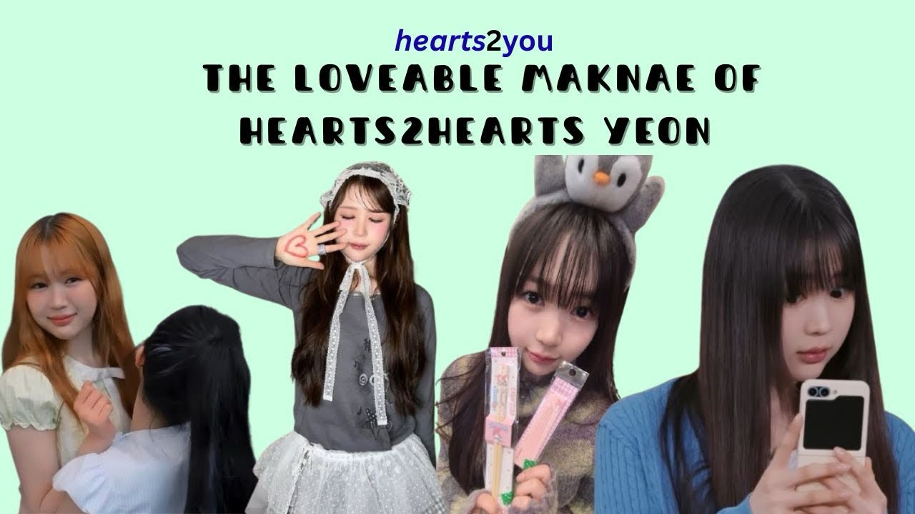 The loveable MAKNAE of #hearts2hearts #YEON