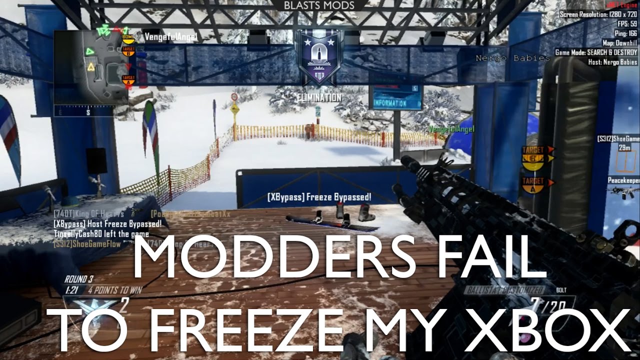 Modders try to freeze my xbox [Fail Miserably]