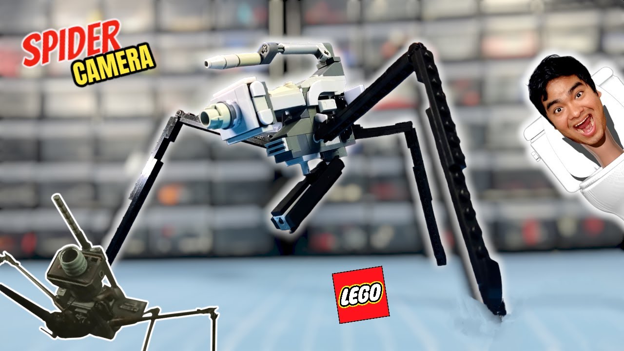Hice al SPIDER CAMERA de Skibidi Toilet con LEGO