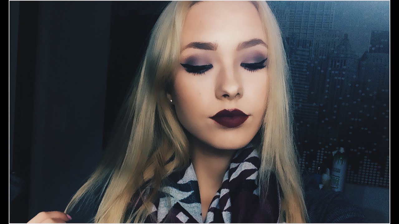 GRWM: Fall  Inspired Dark Lip And Eye!