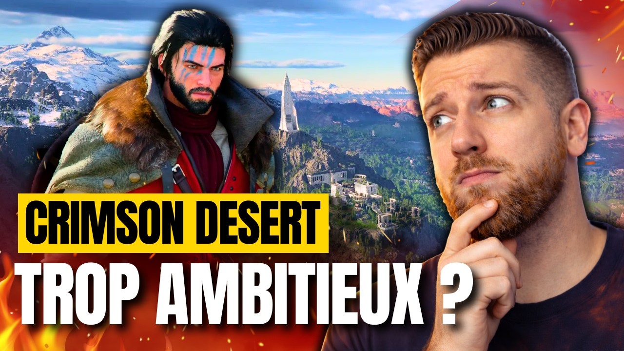 CRIMSON DESERT 🔥 Construction, Crime, Activités… Un Nouveau Standard ?