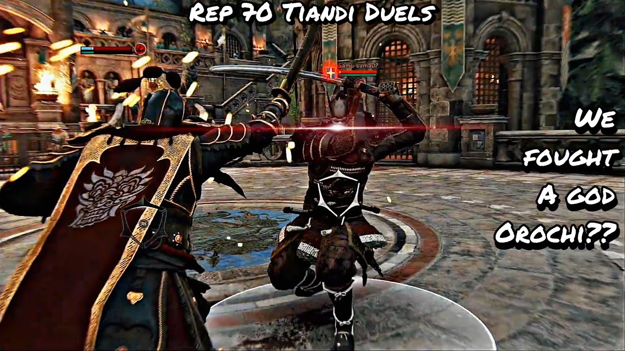 We Fought An Orochi God?? (Rep 70 Tiandi Duels) | For Honor