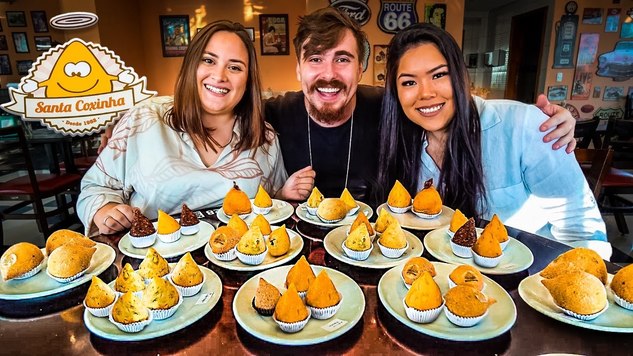 Rodizio de coxinha 🍗 | Santa Coxinha com@reviewsporsp