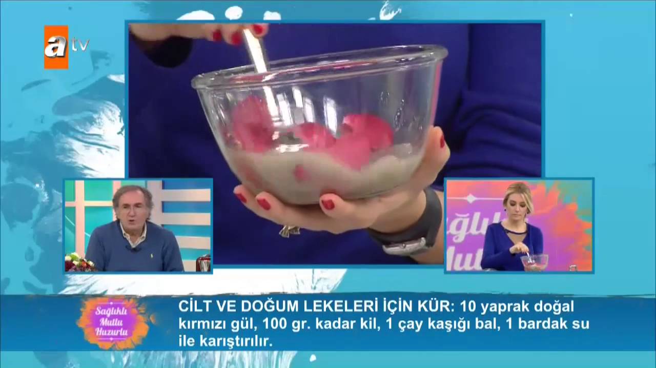 Cilt ve doğum lekeleri için kür - Sağlıklı Mutlu Huzurlu 70.Bölüm - atv