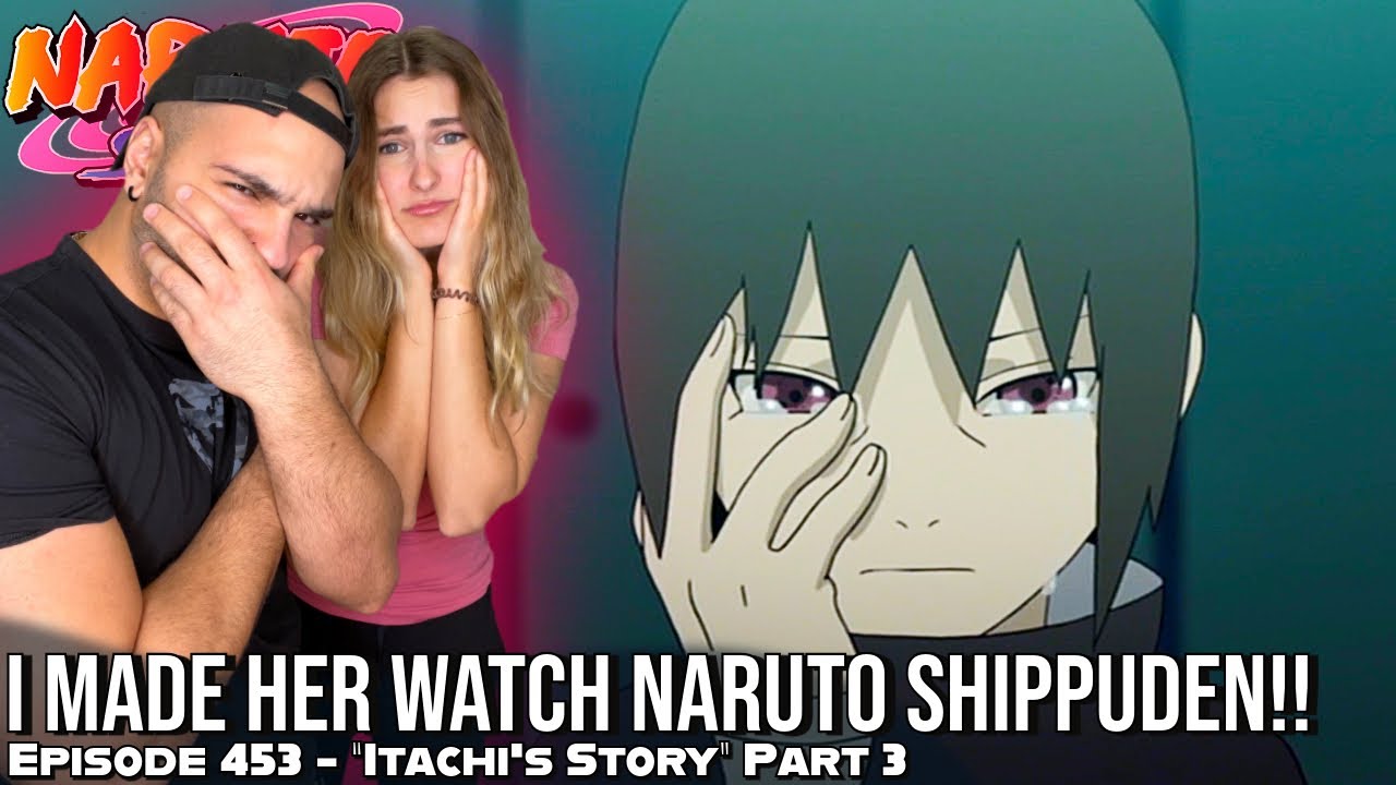 ITACHI AWAKENS HIS SHARINGAN AFTER HIS TEAM DIES 💔💔 Girlfriend's Reaction Naruto Shippuden Ep. 453