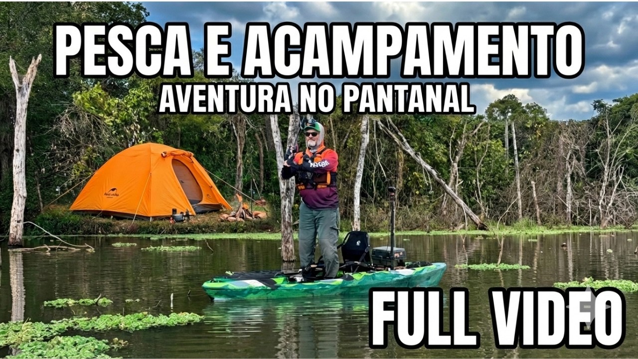 48 Horas ACAMPADOS | TRAÍRAS TUCUNARÉ E SUCURI | Pescaria | Full vídeo - Versão completa