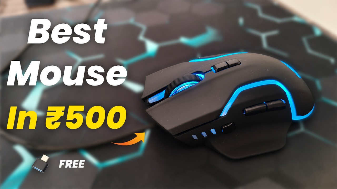 Best Gaming Mouse Under ₹500? Ant Esports GM320 Review | 1000Hz Polling Rate | Hindi | Plays Tech