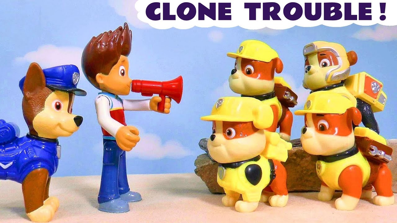 Ryder and Chase have Trouble with some Rubble Clones