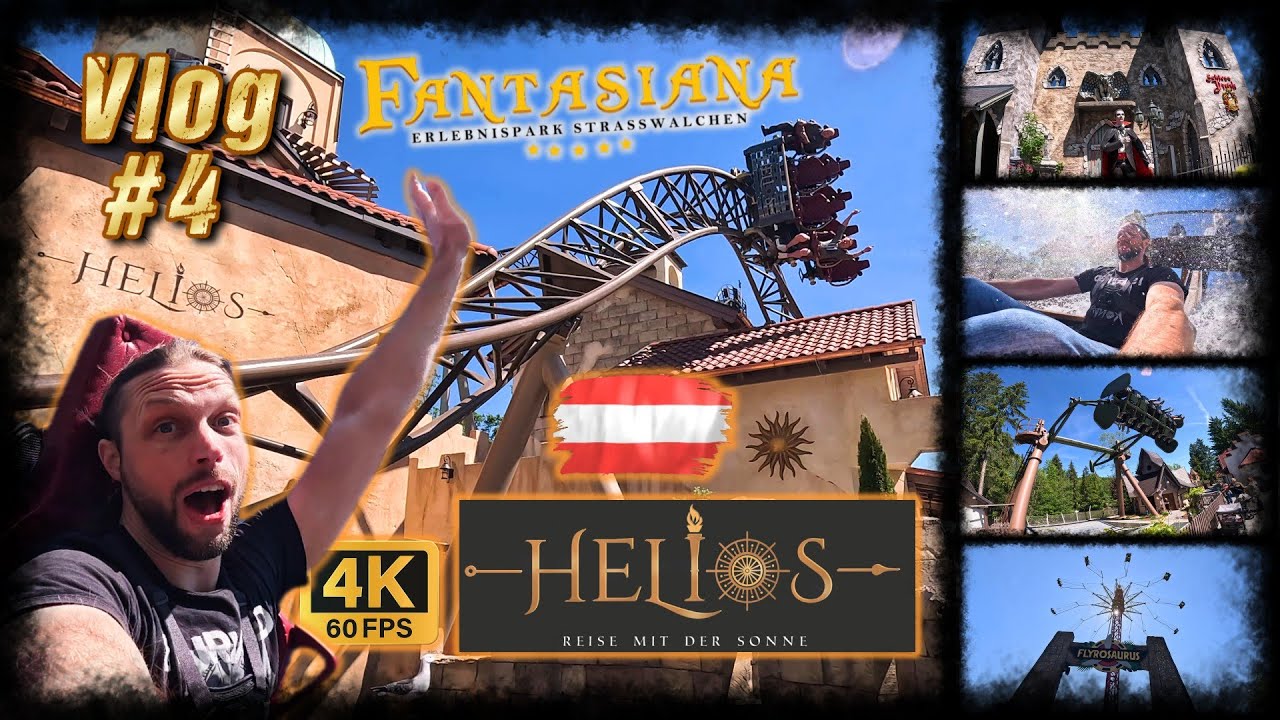 Vlog #4 | Ist Helios die neue beste Achterbahn 2025? | Fantasiana Erlebnispark | 4K60 🎢