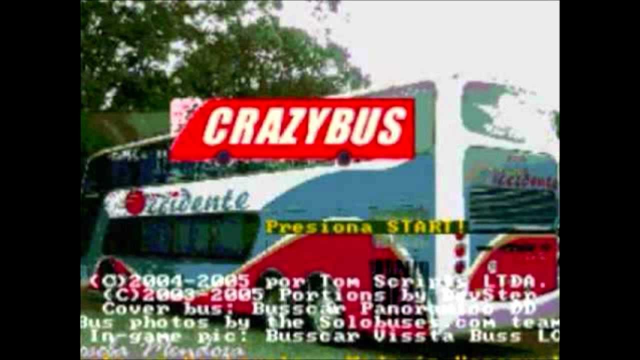 Crazy Bus HD Title Screen