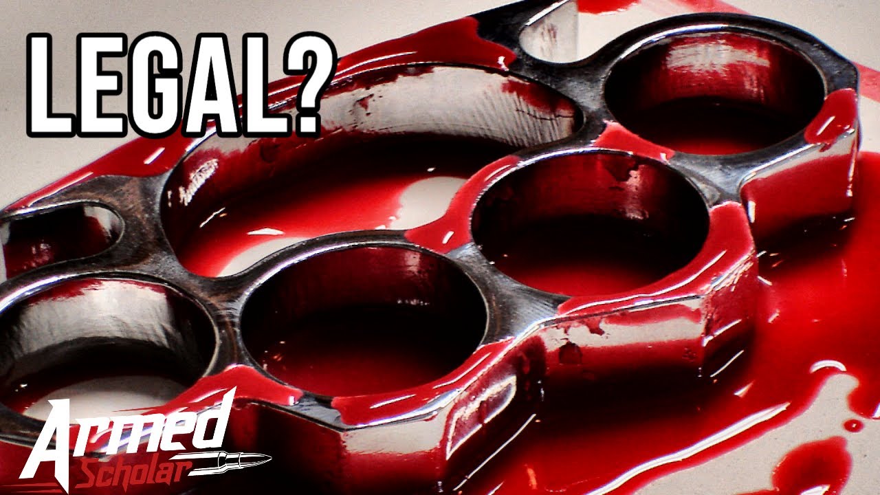 BRASS KNUCKLES! ARE THEY LEGAL?