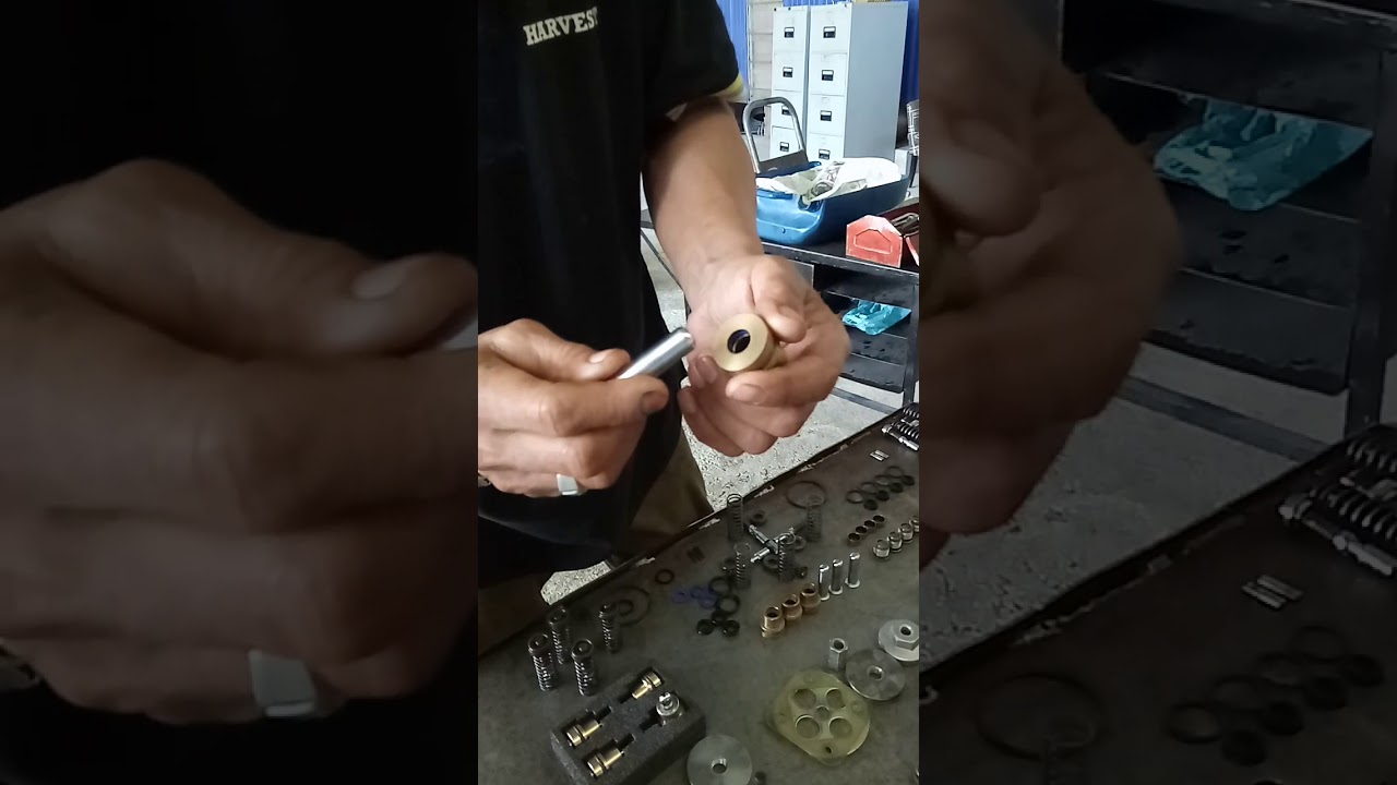 servis, bongkar pasang control vilot hitachi EX 120, Ex 200