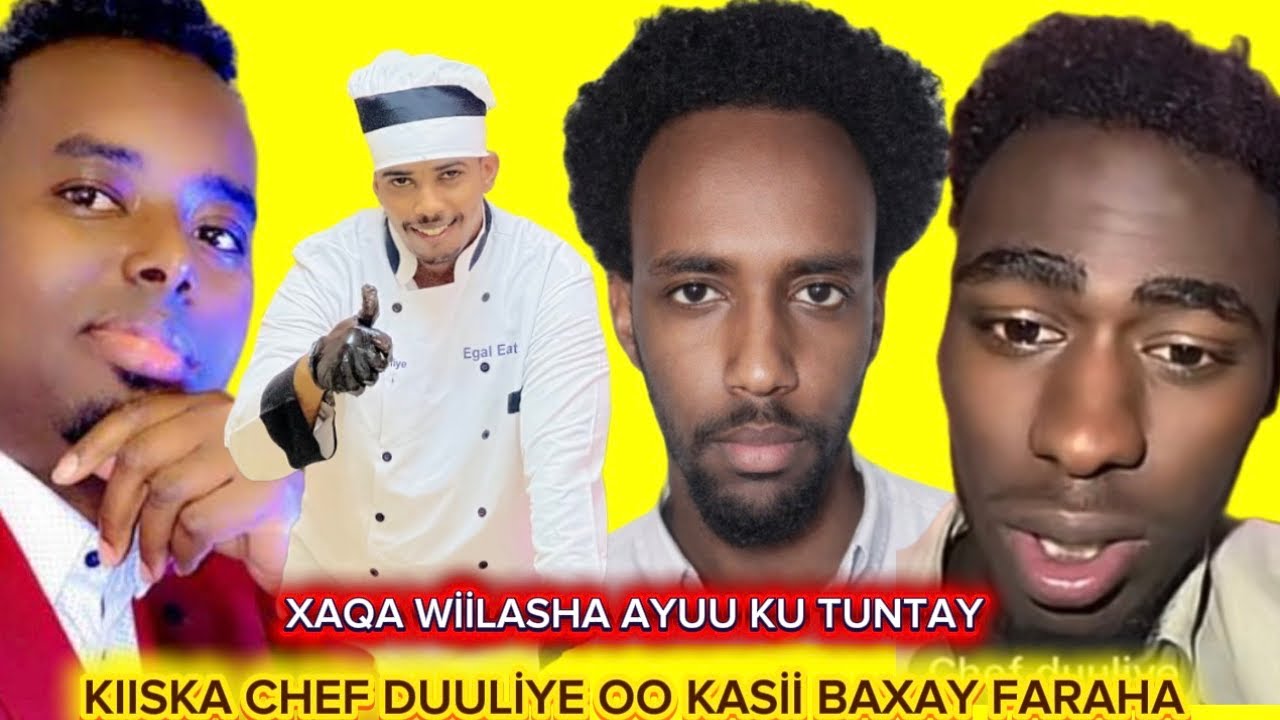 WAR DEG DEG AH : CHEF DUULİYA İYO WİİLASHA UU XAQOODA QAWEY CELL LİVE AH ………